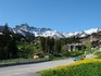 la vue au printemps depuis notre location de vacances à Valmorel
