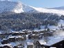 La station de Valmorel en hiver