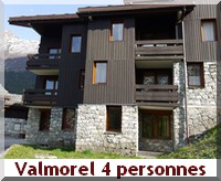 appartement montagne à Valmorel 4 personnes