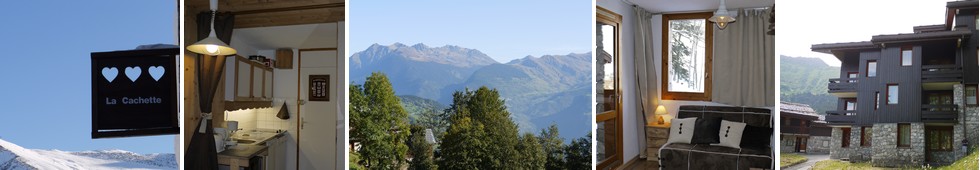 gites les Equevilles à Valmorel