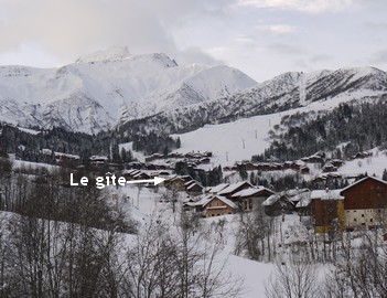 station de ski de Valmorel et gite du Crey