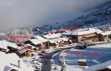 location de vacances à Valmorel centre